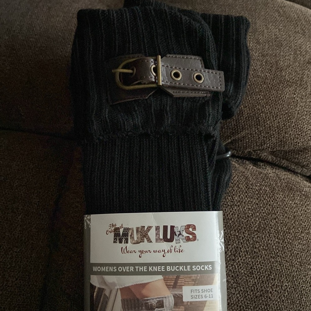 NWT MUK LUKS 3 pairs over the knee boot socks - Picture 4 of 7